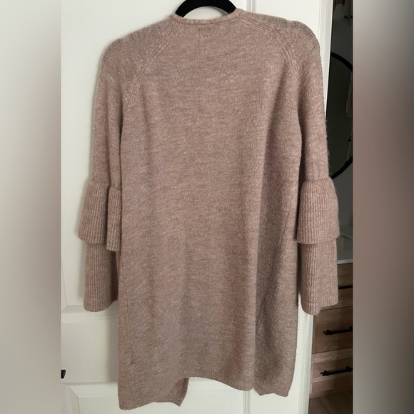 ONLY Ruffle Sleeve Cardigan - Picture 2 of 5